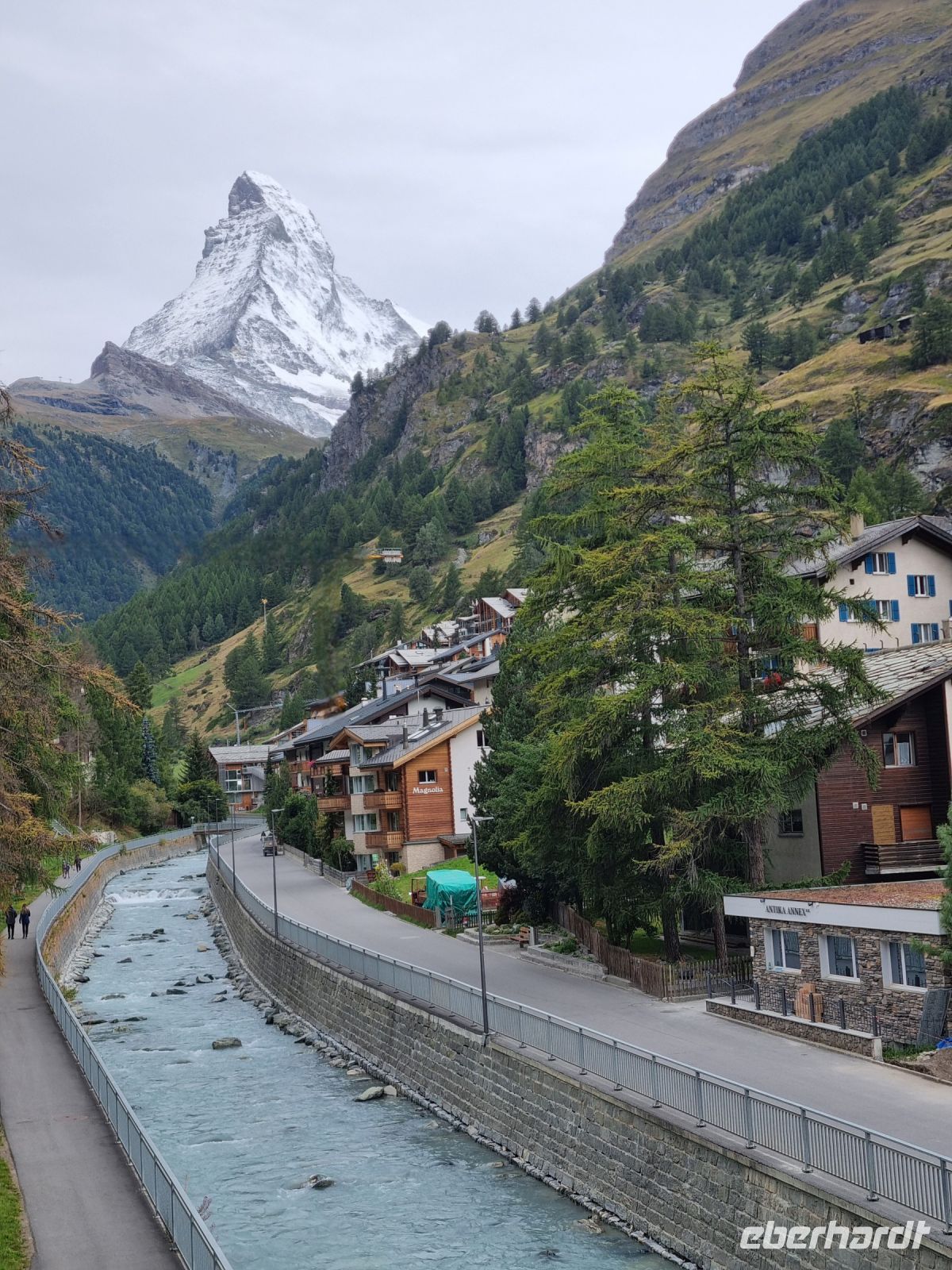 Zermatt - Blick zum Matterhorn 