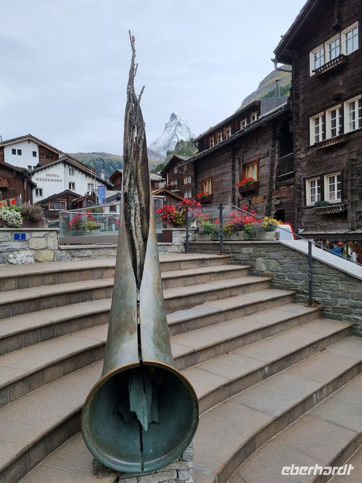 Zermatt - Blick zum Matterhorn 
