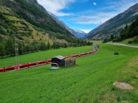 Mattertal - Blick auf Täsch