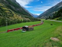 Mattertal - Blick auf Täsch