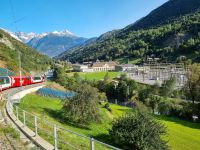 Fahrt mit dem Glacier-Express... - von Zermatt nach Brig (Mattertal)