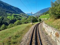 Fahrt mit dem Glacier-Express... - von Brig nach Andermatt (Goms bzw. Oberes Rhonetal)