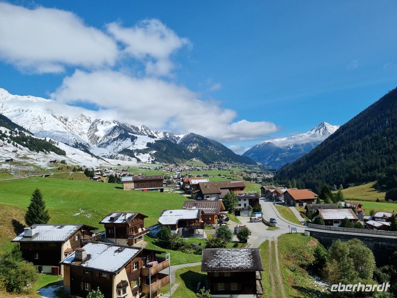 Fahrt mit dem Glacier-Express... - von Andermatt nach Disentis (vom Oberalppass hinunter ins Vorderrheintal)