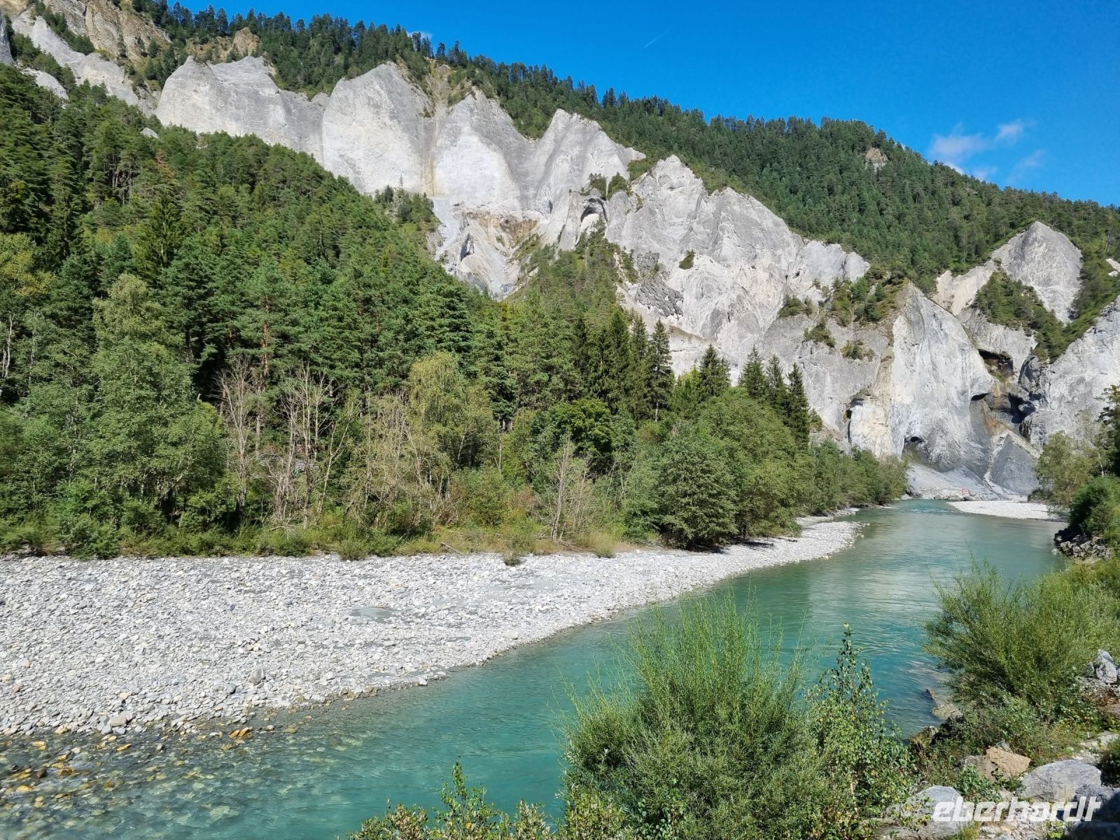 Fahrt mit dem Glacier-Express... - von Disentis nach Chur (Rheinschlucht)
