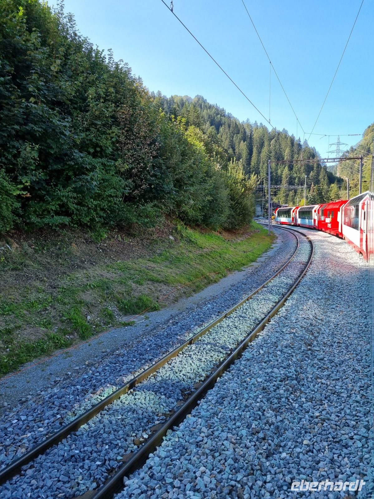 Fahrt mit dem Glacier-Express... - von Chur nach Filisur