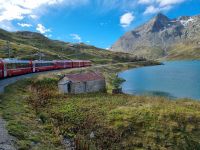 Fahrt mit dem Bernina-Express... - Lago Bianco