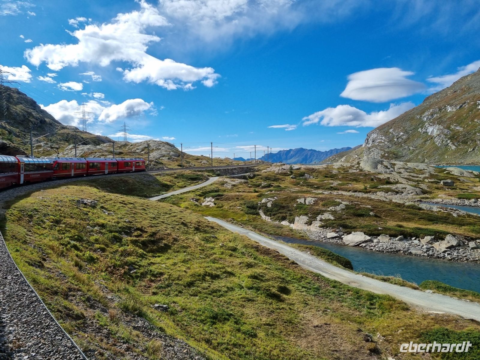 Fahrt mit dem Bernina-Express... - Lago Bianco