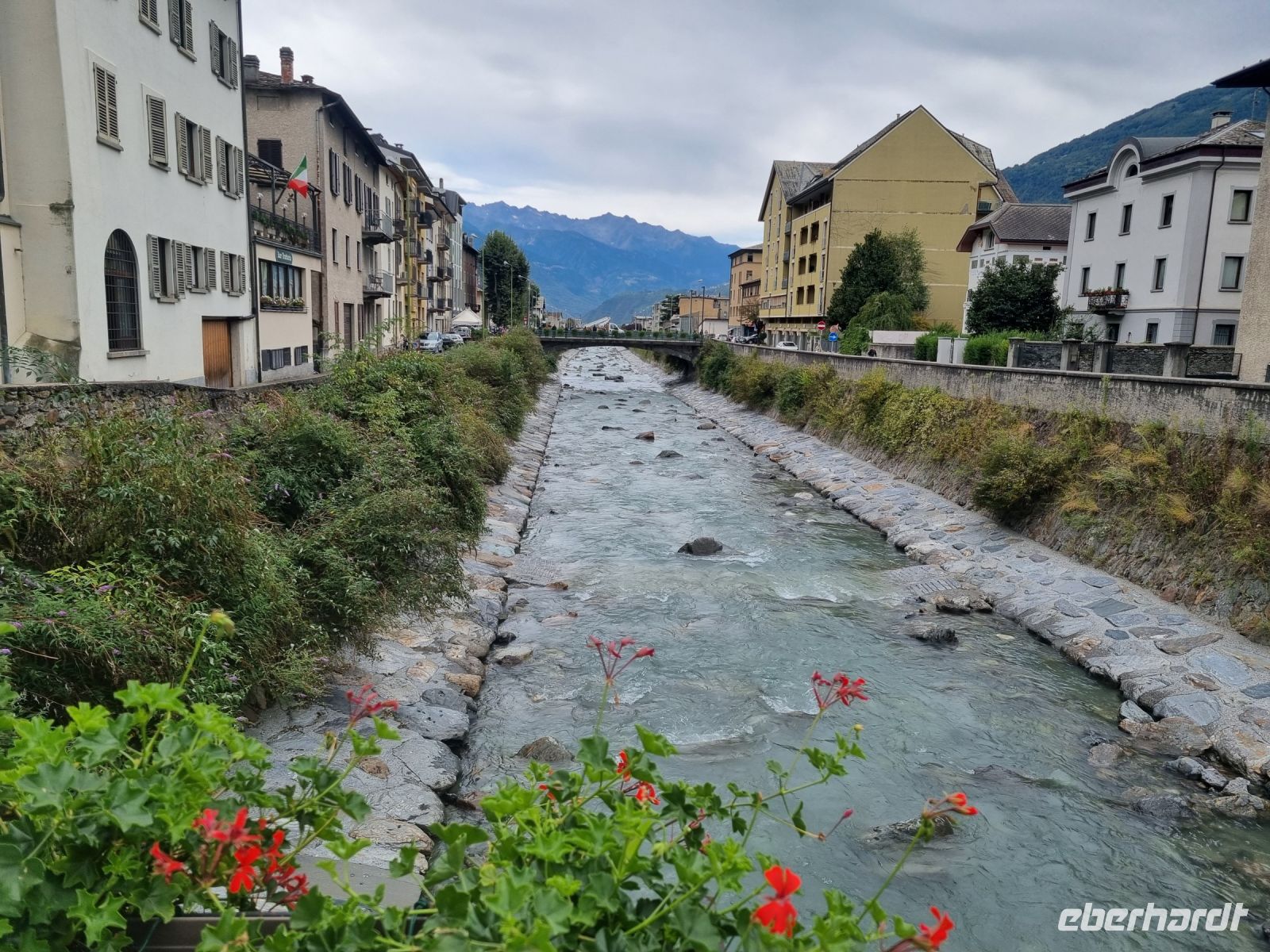 Tirano - Altstadt (Adda-Fluss)