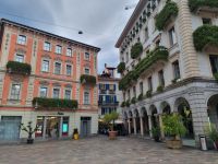 Lugano - Architektur in der Altstadt (Piazza Riforma)