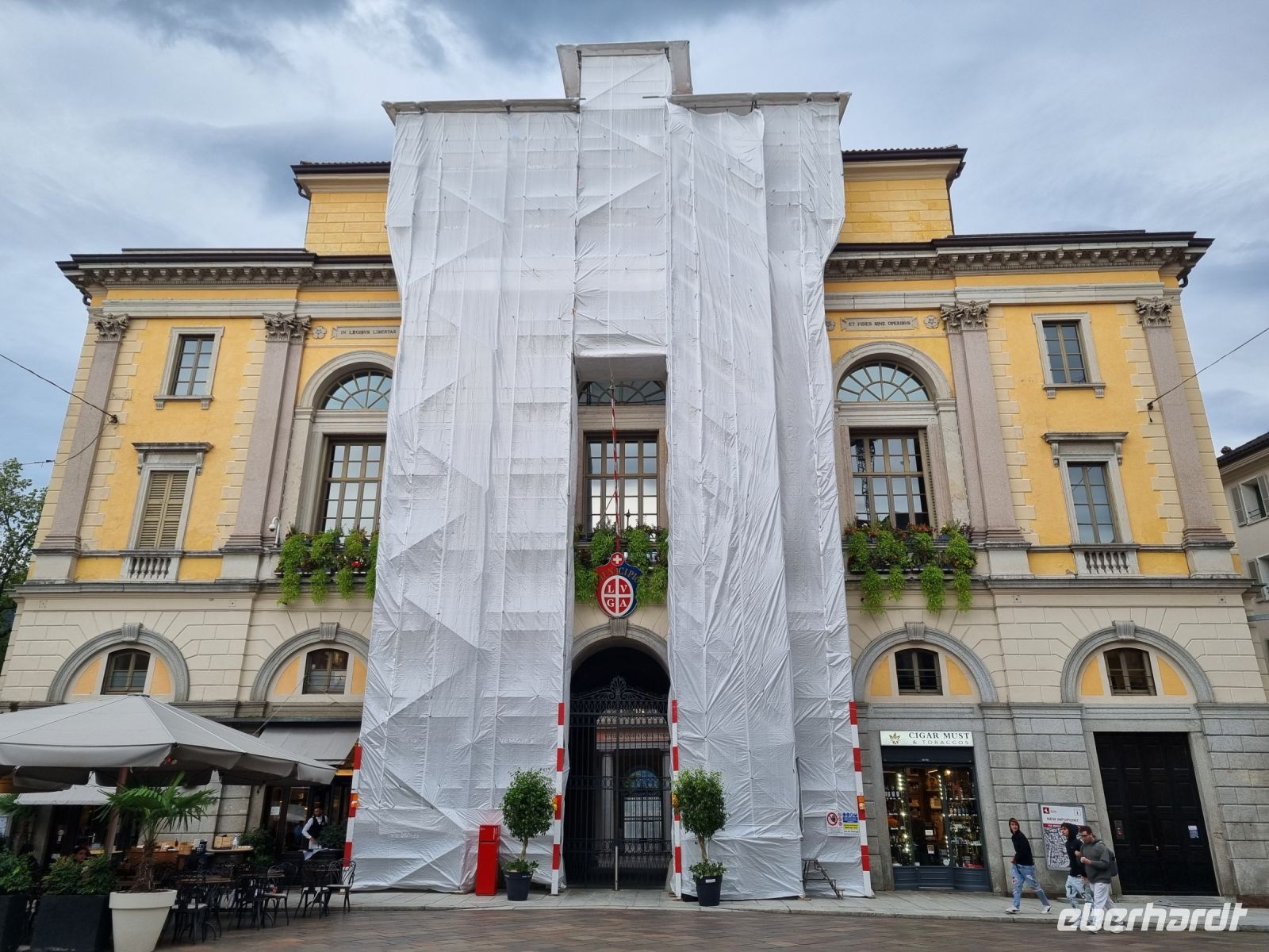 Lugano - Piazza Riforma (Rathaus)