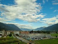 Fahrt mit dem Gotthard Panorama Express... (Magadino-Ebene)