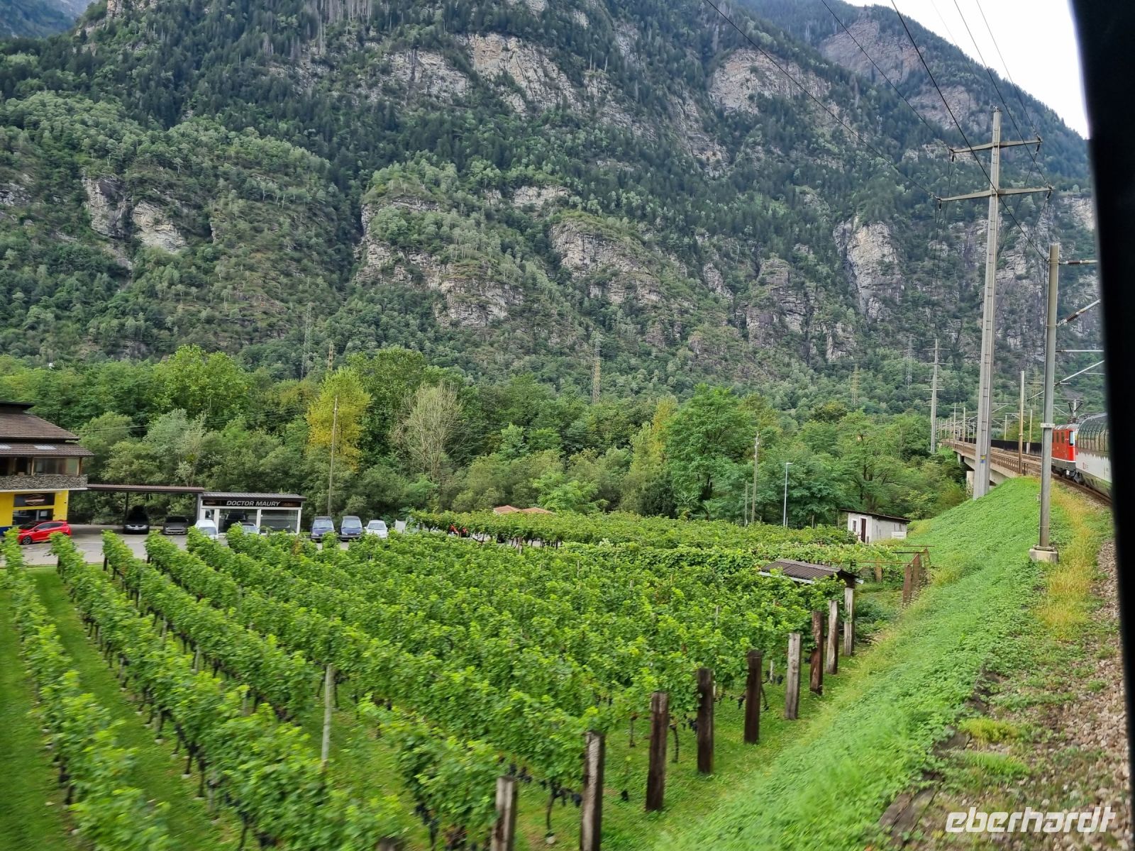 Fahrt mit dem Gotthard Panorama Express von Flüelen nach Bellinzona... (Ticino-Tal)