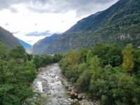Fahrt mit dem Gotthard Panorama Express von Flüelen nach Bellinzona... (Ticino-Tal)