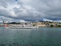 Schifffahrt auf dem Vierwaldstättersee (Ankunft in Luzern)