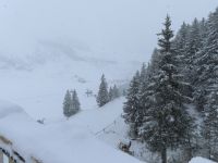 041 Engelberg - Fahrt auf den Titlis - Winterwunderland Trübsee im September