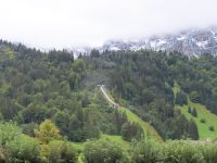 071 Engelberg - Blick zur Schanze
