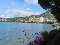 101 Montreux Uferpromenade - Blick auf dei Stadt