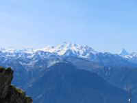 176.1 Auf dem Bettmerhorn - Blick in die Walliser Alpen mit Matterhorn