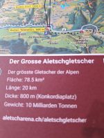 185 Auf dem Bettmerhorn - Ausstellung Faszination Aletsch - heute