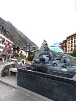 252 Zermatt - Murmeltierbrunnen