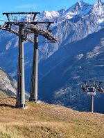 312  Zermatt - Ausflug auf das Kleine Matterhorn - Gondelbahn zum Schwarzsee-