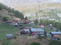 314 Zermatt - Ausflug auf das Kleine Matterhorn - Blick nach Furi