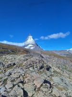 317 Zermatt - Ausflug auf das Kleine Matterhorn - Fahrt von Furi nach Trockener Steg