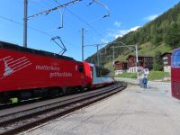 374  Panoramafahrt von Zermatt nach Interlaken - Stopp in Niederwald