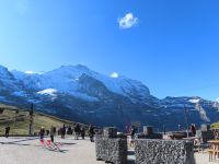 410 Ausflug auf das Jungfraujoch - Kleine Scheidegg - Blick zur Jungfrau
