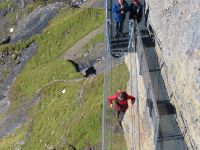 446 Ausflug auf das Schildhorn - Blick auf den Thrill Walk von der Station Birg