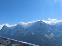 451 Ausflug auf das Schildhorn - Blick zu Eiger, Mönch und Jungfrau von der Station Birg