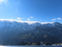 452 Ausflug auf das Schildhorn - Blick in die Berge von der Station Birg