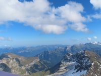 458 Ausflug auf das Schildhorn - Blick in die Berge vom Gipfel aus