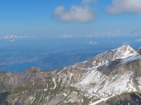 460 Ausflug auf das Schildhorn - Blick nach Thun und zum Thunersee vom Gipfel aus