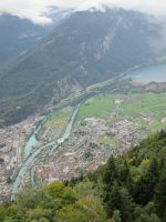 Interlaken mit Aare, Thuner See