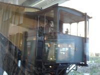 Modell der ersten dampfbetriebenen Pilatusbahn