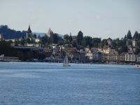 Blick auf die Altstadt von Luzern...