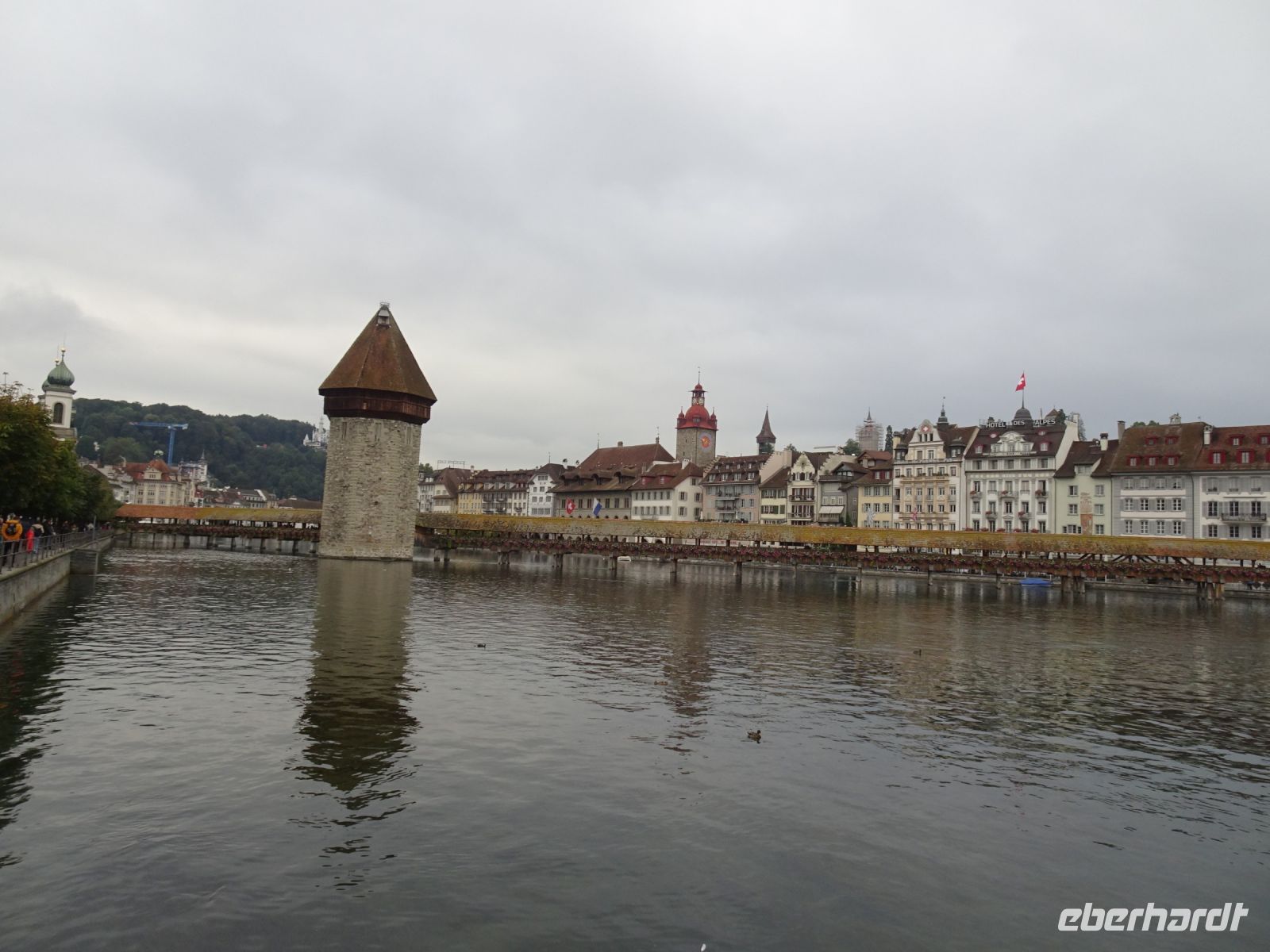 Luzern, Kapellbrücke ...