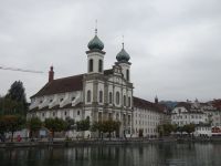 Luzern, Blick zur Jesuitenkirche