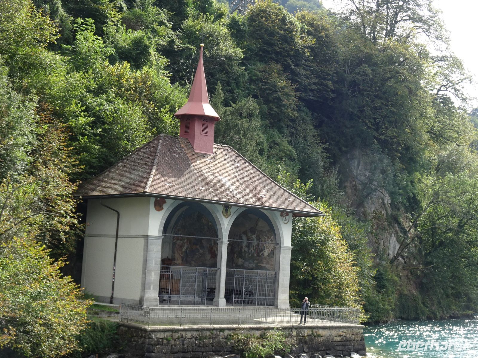 ... Tellskapelle an der Anlegestelle Tellsplatte...