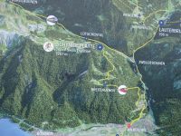 Trassierung der Auffahrt...