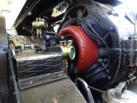 .. Blick auf die Antriebsmaschine...