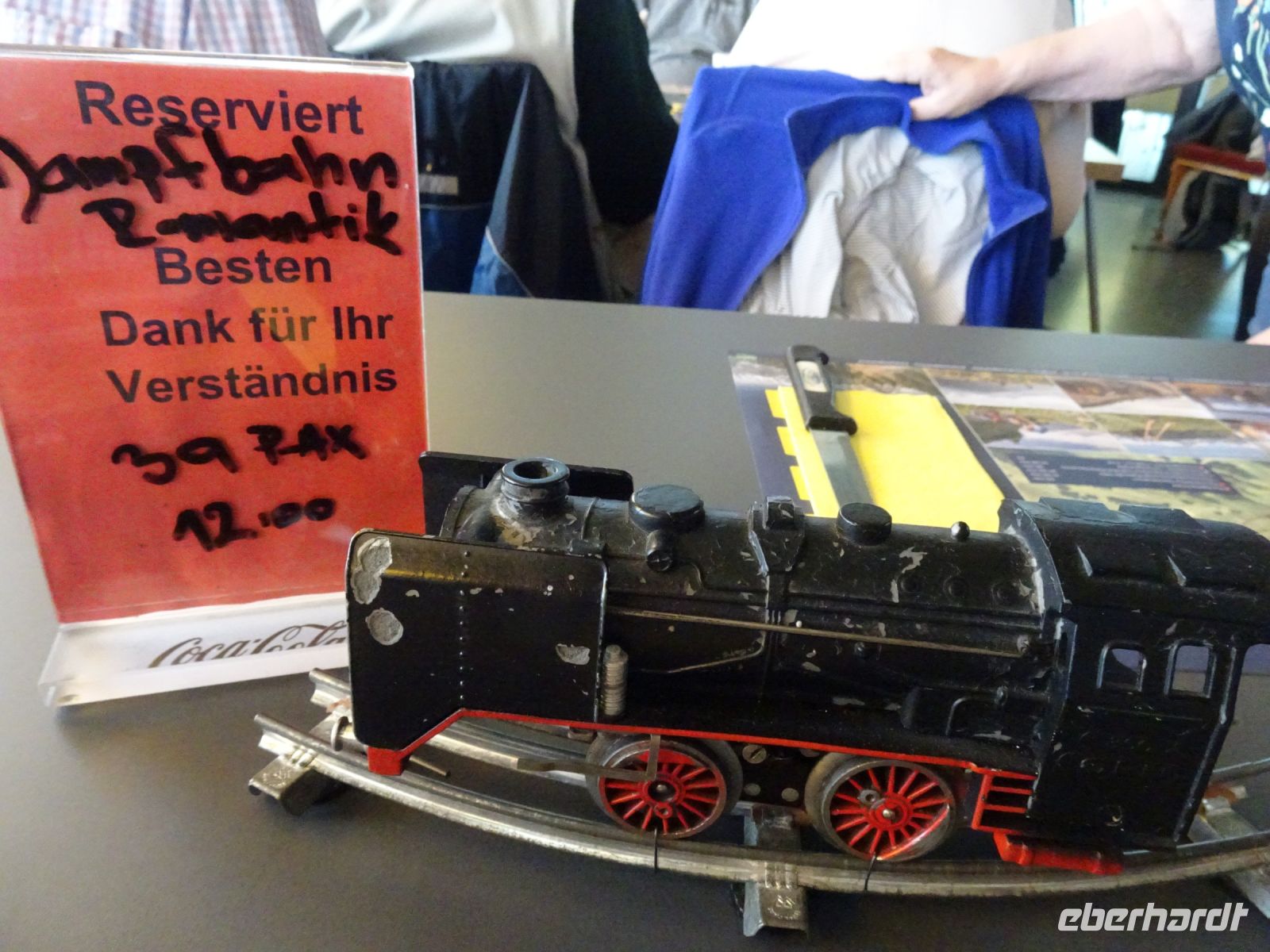 Begrüßung unserer Gruppe im Panoramarestaurant...