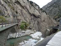 Teufelsschlucht an der Reuss bei Andermatt...