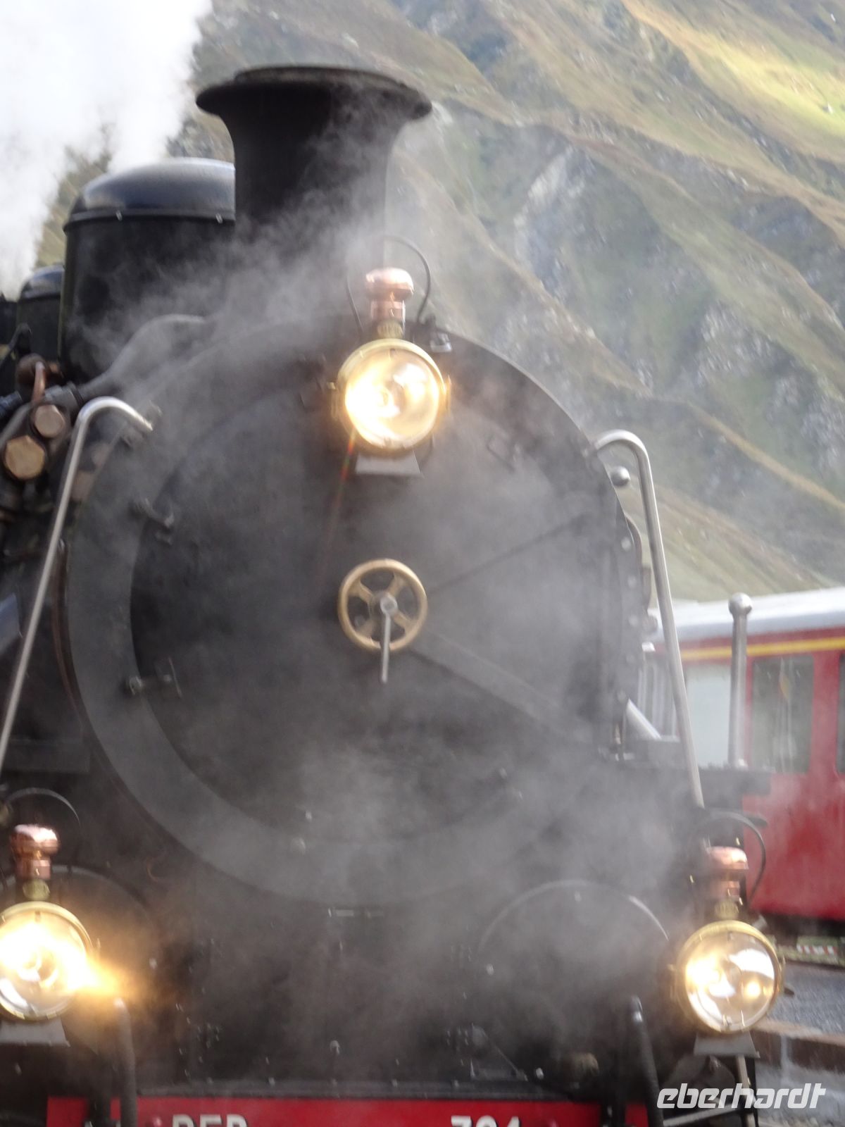 ... unter Dampf...
