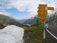... Blick in das Haslital vom Grimselpass
