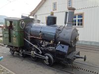 ... und mit der Dampflok komplettiert...