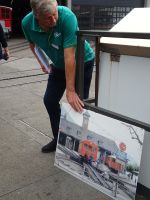 Vitznau, Depotführung mit Blick auf historische ...