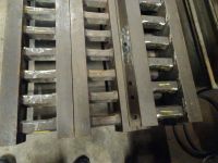 .. Zahnstangen System Riggenbach vor und nach der Aufarbeitung ...