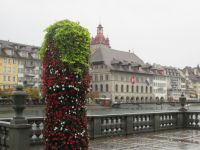 Luzern: Rathaus und die Reuss